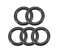 sourcing map Fluorine Rubber O Rings, 20mm OD, 13mm Inner Diameter, 3.5mm Width, Seal Gasket Black 5Pcs