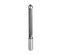 sourcing map Flush Trim Router Bit 1/2" Shank 1/2" Cutting Dia Carbide Tipped Top Bearing Router Bit Straight Template Router Bit for Woodworking Trimming
