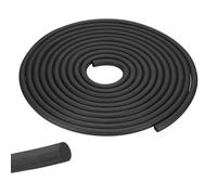 sourcing map Foam Backer Rod for Gaps and Joints, 11mm x 5m EPDM Rubber Foam Caulk Saver Weather Stripping Seal for Concrete Joints, Wall Cracks, Driveway and Joint Fillers, Black