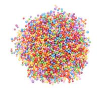 sourcing map Foam Beads Foam Balls 2-3mm for Wedding and Party Decorations, Tiny Packing Balls, Arts DIY Crafts Supplies (Mixed Color,1 Pack Approx 20000pcs)