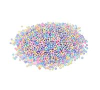 sourcing map Foam Beads Foam Balls 4-6mm for Wedding and Party Decorations, Tiny Packing Balls, Arts DIY Crafts Supplies (Assorted Color,1 Pack Approx 5000pcs)