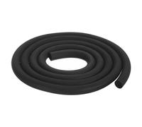 sourcing map Foam Rubber Weather Seal Strip, 12mm(15/32") Diameter 2.5 Meters (8.20Ft) Long Round EPDM Rubber for DIY Gasket, Warehouse, Pads, Foam Tubing, Crafts