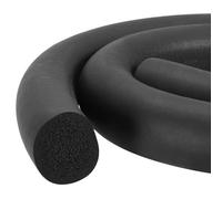 sourcing map Foam Rubber Weather Seal Strip, 30mm(1.18") Diameter x 1 Meter(3.28Ft) Long Round EPDM Solid Rubber for Reduce Noise, Shock, Friction