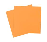 sourcing map Foam Sheets Crafts 10x10 Inch 5mm EVA Craft Foam Paper Foam Sheets for Crafts Projects DIY Cosplay Modeling, Orange, 2 Sheets