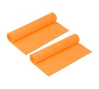 sourcing map Foam Sheets Crafts 19x12 Inch 2mm EVA Craft Foam Paper Foam Sheets for Crafts Projects DIY Cosplay Modeling, Orange, 2 Sheets