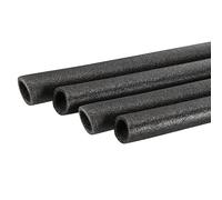 sourcing map Foam Tube Sponge Protective Sleeve Black Seal Sleeve Polyethylene Pipe 25mm(1 Inch) ID for Pipe Insulation, Pack of 4