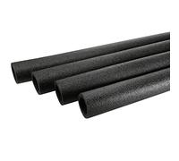 sourcing map Foam Tube Sponge Protective Sleeve Black Seal Sleeve Polyethylene Pipe 40x60mm(1.57x2.36 Inch) for Pipe Insulation, Pack of 4