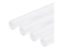 sourcing map Foam Tube Sponge Protective Sleeve Heat Preservation 20x40mm White for Pipe Insulation Wraps, Pack of 4