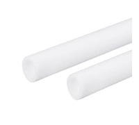 sourcing map Foam Tube Sponge Protective Sleeve Heat Preservation 25x37mm White for Pipe Insulation Wraps, Pack of 2