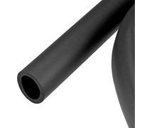 sourcing map Foam Tubing, 25mm ID 35mm OD 2m Length Tube Covers for Handle Grip Support Pipe Insulation, Black