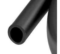 sourcing map Foam Tubing, 36mm ID 48mm OD 2m Length Tube Covers for Handle Grip Support Pipe Insulation, Black