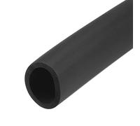 sourcing map Foam Tubing for Handle Grip Support, Pipe Insulation, 30mm ID 40mm OD 1m Length Black