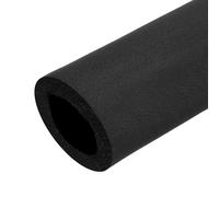 sourcing map Foam Tubing for Handle Grip Support, Pipe Insulation Outside Pipe Lagging, 43mm ID 73mm OD 1m Black
