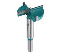 sourcing map Forstner Drill Bit 1-1/2" (38mm) Tungsten Carbide Wood Drill Bit Hole Opener Cutter for Hinge Drilling Woodworking, Green