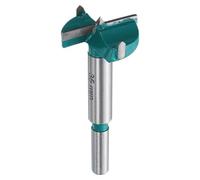 sourcing map Forstner Drill Bit 1-3/8" (35mm) Tungsten Carbide Wood Drill Bit Hole Opener Cutter for Hinge Drilling Woodworking, Green