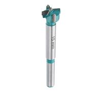 sourcing map Forstner Drill Bit 19/32" (15mm) Tungsten Carbide Wood Drill Bit Hole Opener Cutter for Hinge Drilling Woodworking, Green