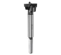 sourcing map Forstner Drill Bit 22mm (7/8") K30/C1 Tungsten Carbide Tip Triangle Shank Wood Forstner Bit Opener Cutter for Hinge Hole Drilling Woodworking