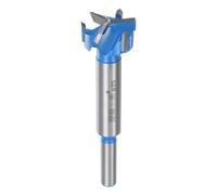 sourcing map Forstner Drill Bit 25mm (1") Upgraded 3-Cutter Tungsten Carbide Forstner Bit Opener for Hinge Wood Hole Drilling Woodworking