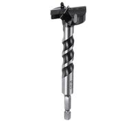 sourcing map Forstner Drill Bit 35mm (1-3/8") Dia YG8/C1 Tungsten Carbide Twist Wood Forstner Bits Hole Saw Auger Opener Cutter for Woodworking Drilling