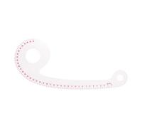 Sourcing Map French Curve Ruler, 31.5x11cm, Plastic, Sewing Tailors Pattern Making Ruler for Fashion Design