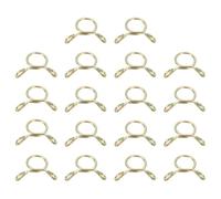 sourcing map Fuel Line Hose Clips, 30Pcs 8mm ID 9.3mm Max. ID 65Mn Steel Water Pipe Air Tubing Spring Hose Clamps for Motorcycle Scooter ATV