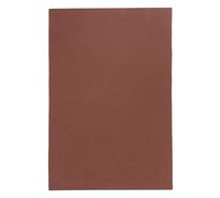 sourcing map Full Grain Leather Sheet 30cm x 20cm Natural Cow Leather 0.6mm Fabric Pieces for DIY Craft Furniture Office Belts Notebook Covers, Red Brown