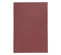 sourcing map Full Grain Leather Sheet 30cm x 20cm Natural Cow Leather 0.6mm Fabric Pieces for DIY Craft Furniture Office Belts Notebook Covers, Dark Red