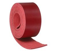 sourcing map Full Grain Leather Strap, 0.8 Inches Wide x 16 Inches long Flat Full Grain Oil Tan Leather Strips for Crafts,1.8-2mm Thick for DIY Belt Tooling Crafting Stamping, Burgundy
