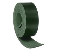 sourcing map Full Grain Leather Strap, 1.2 Inches Wide x 53 Inches long Flat Full Grain Oil Tan Leather Strips for Crafts,1.8-2mm Thick for DIY Belt Tooling Crafting Stamping, Dark Green
