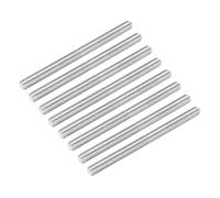 sourcing map Fully Threaded Rod 3/8"-16 UNC Thread Pitch 304 Stainless Steel Right Hand Threaded Rods Bar Studs,5.12 inch 8 Pack