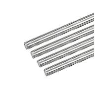 sourcing map Fully Threaded Rod M10 x 180mm 1.5mm Thread Pitch 304 Stainless Steel Right Hand Threaded Rods Bar Studs 4 Pack