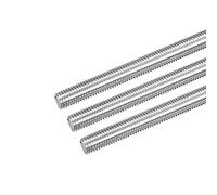 sourcing map Fully Threaded Rod M10 x 250mm 1.5mm Thread Pitch 304 Stainless Steel Right Hand Threaded Rods Bar Studs 3 Pack