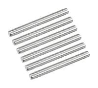 sourcing map Fully Threaded Rod M12 x 120mm 1.75mm Thread Pitch 304 Stainless Steel Right Hand Threaded Rods Bar Studs 6 Pack