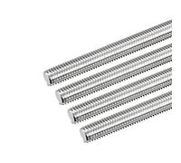 sourcing map Fully Threaded Rod M12 x 180mm 1.75mm Thread Pitch 304 Stainless Steel Right Hand Threaded Rods Bar Studs 4 Pack