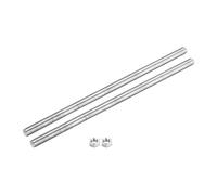 sourcing map Fully Threaded Rod M12 x 300mm 1.75mm Thread Pitch 304 Stainless Steel Right Hand Threaded Rods Bar Studs with Screws 2 Pack