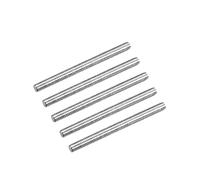 sourcing map Fully Threaded Rod M4 x 45mm 0.7mm Thread Pitch 304 Stainless Steel Right Hand Threaded Rods Bar Studs 5 Pack