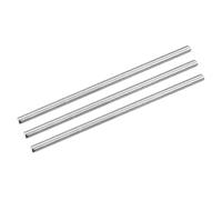 sourcing map Fully Threaded Rod M5 x 130mm 0.8mm Thread Pitch 304 Stainless Steel Right Hand Threaded Rods Bar Studs 3 Pack