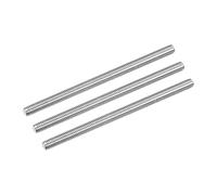 sourcing map Fully Threaded Rod M6 x 100mm 1mm Thread Pitch 304 Stainless Steel Right Hand Threaded Rods Bar Studs 3 Pack
