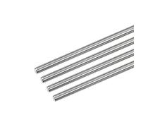 sourcing map Fully Threaded Rod M6 x 180mm 1mm Thread Pitch 304 Stainless Steel Right Hand Threaded Rods Bar Studs 4 Pack