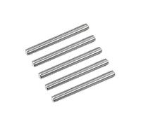 sourcing map Fully Threaded Rod M6 x 55mm 1mm Thread Pitch 304 Stainless Steel Right Hand Threaded Rods Bar Studs 5 Pack