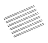 sourcing map Fully Threaded Rod M8 x 130mm 1.25mm Thread Pitch 304 Stainless Steel Right Hand Threaded Rods Bar Studs 6 Pack