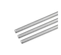 sourcing map Fully Threaded Rod M8 x 180mm 1.25mm Thread Pitch 304 Stainless Steel Right Hand Threaded Rods Bar Studs 3 Pack