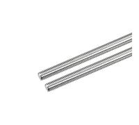 sourcing map Fully Threaded Rod M8 x 350mm 1.25mm Thread Pitch 304 Stainless Steel Right Hand Threaded Rods Bar Studs 2 Pack