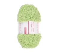 sourcing map Fur Yarn Soft Fluffy Chunky Bulky Knitting Yarn Fuzzy Eyelash Yarn Green for Crocheting Knit Clothes Bag - 55Yard/50m, 3.43ozx1