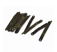 sourcing map Furniture Box 17cm Long Rotatable Folding Lid Support Hinge 10pcs