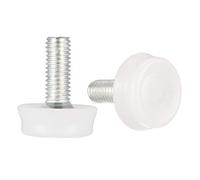 sourcing map Furniture Levelers, 9mm to 19mm Adjustable Height M8 x 20mm Threaded, 4Pcs