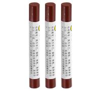 sourcing map Furniture Repair Crayons, 3Pcs - Wood Wax Filler Stick, Furniture Markers Touch Up - for Scratches Holes Tables Desks Wooden Floors Cover Ups, Red Sandalwood