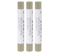 sourcing map Furniture Repair Crayons, 3Pcs - Wood Wax Filler Stick, Furniture Markers Touch Up - for Scratches Holes Tables Desks Wooden Floors Cover Ups, Warm Elegant Gray