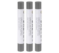 sourcing map Furniture Repair Crayons, 3Pcs - Wood Wax Filler Stick, Furniture Markers Touch Up - for Scratches Holes Tables Desks Wooden Floors Cover Ups, Cloud Grey