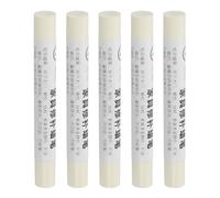 sourcing map Furniture Repair Crayons, 5Pcs - Wood Wax Filler Stick, Furniture Markers Touch Up - for Scratches Holes Tables Desks Wooden Floors Cover Ups, White Cherry
